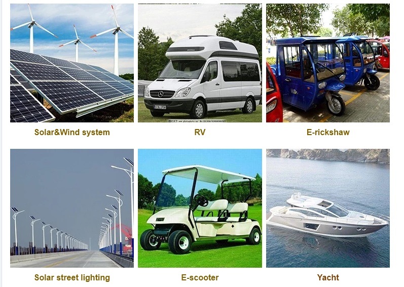 10kwh Power LiFePO4 Li-ion 48V 200ah Lithium Ion Marine Solar Battery Pack for RV EV / Boat / Golf Cart
