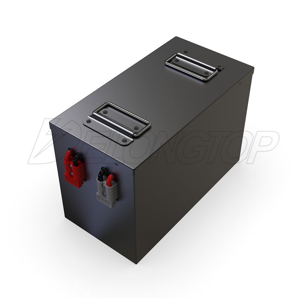 Deep Cycle Maintenance 24V 100ah Solar Energy System Battery 12V 200ah