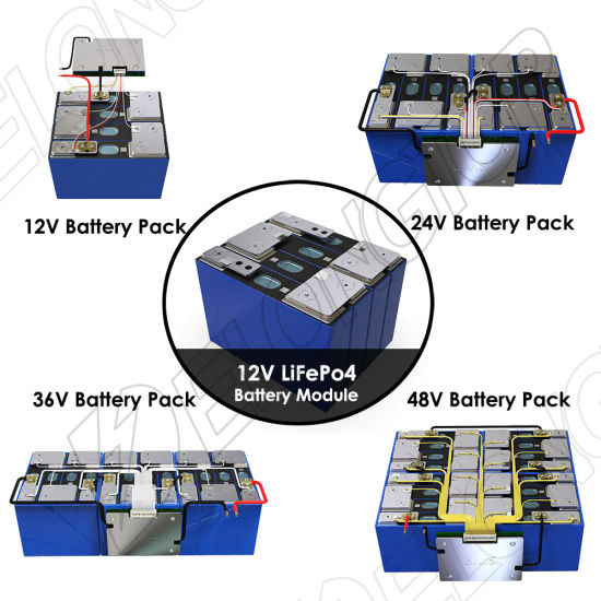 Ce MSDS Approved Solar Battery 48V 100ah LiFePO4 3.2V 100ah Battery Cell with Deep Cycle
