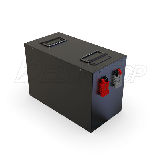 Deep Cycle Maintenance 24V 100ah Solar Energy System Battery 12V 200ah