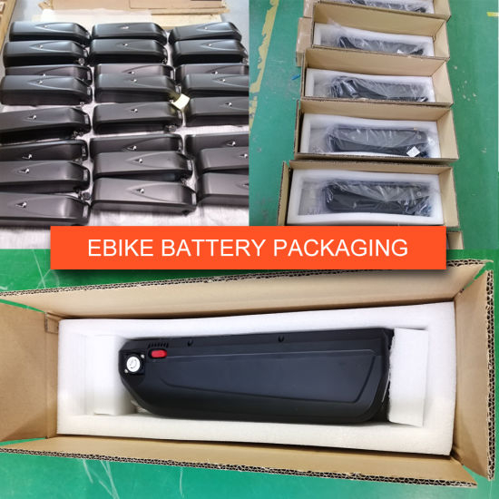 48V 13ah Hailong Lithium Li-ion E-Bike Battery 2A Charger New Slim Style 54.6V