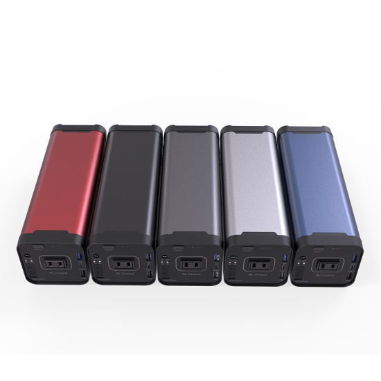 110V 50Hz PSE 40ah 200W Peak Notebook Pd AC Power Bank with Multi-Function