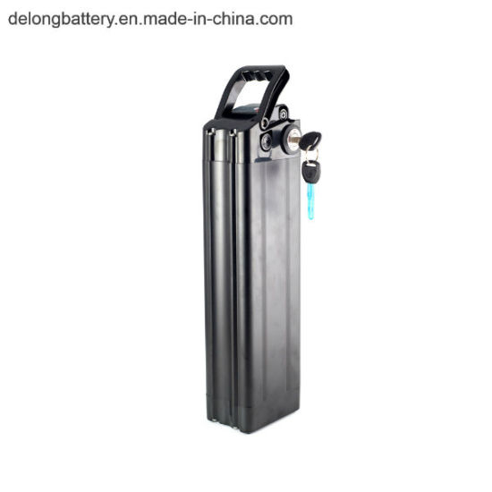 Electric Vehicle Battery 36V 10ah for E-Bicycle Sliver Fish Style
