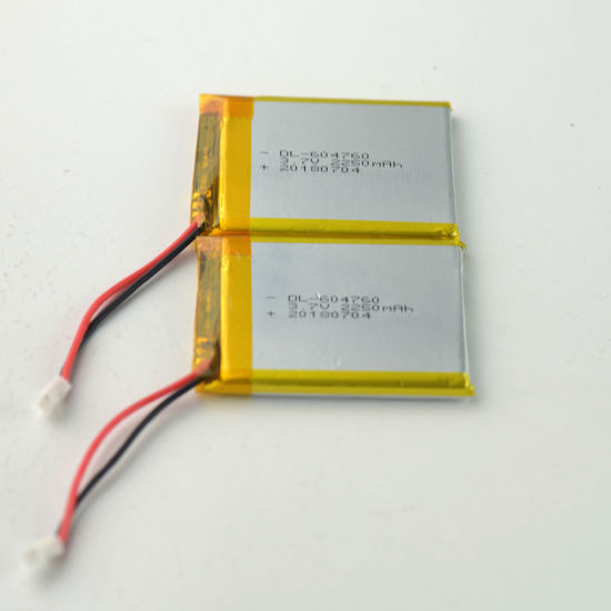 3.7V 2300mAh Lithium Polymer Battery with PCM and Jst Connector