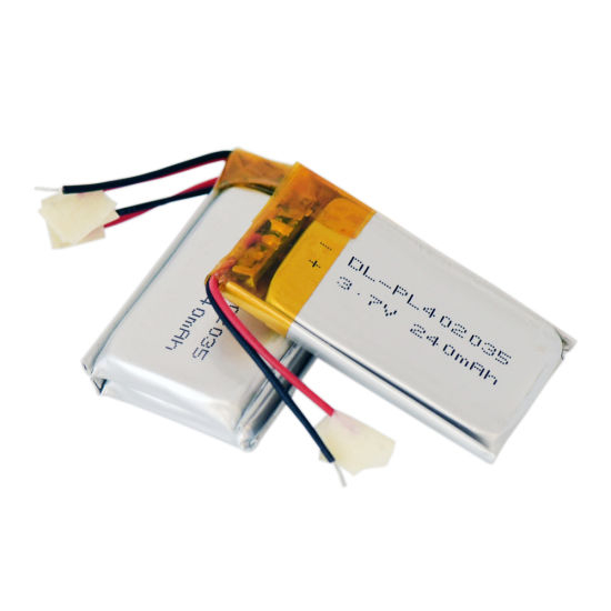 Electric Product Battery 402035 3.7V 230mAh Lipo Battery Cell 3.7V Li-Polymer Cell