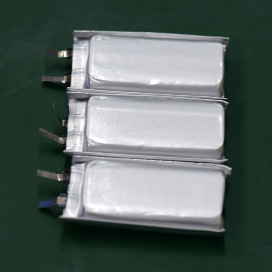 3.7V 802040 600mAh Rechargeable Lipo Battery Cell