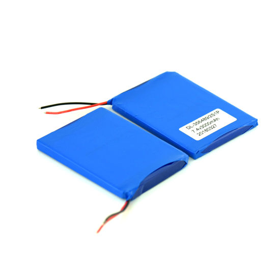 7.4V 3000mAh Rechargeable Lithium Polymer Battery Pack with PCM and Wires