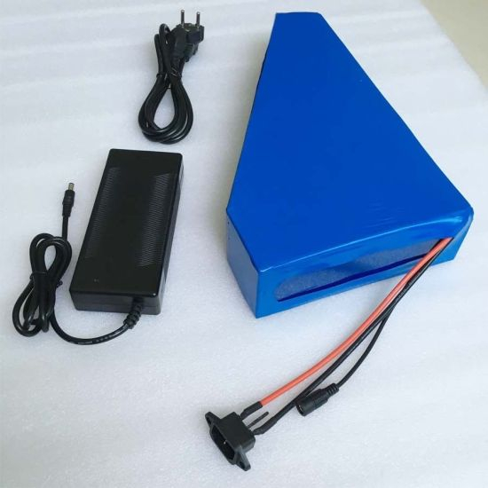Rechargeable Triangle Type 48V 20ah 18650 Battery Lithium Battery Pack for Electric Car Motorcycle