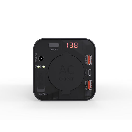 AC Power Bank 40800mAh AC Outlet Laptop Portable Battery Pack Travel Charger