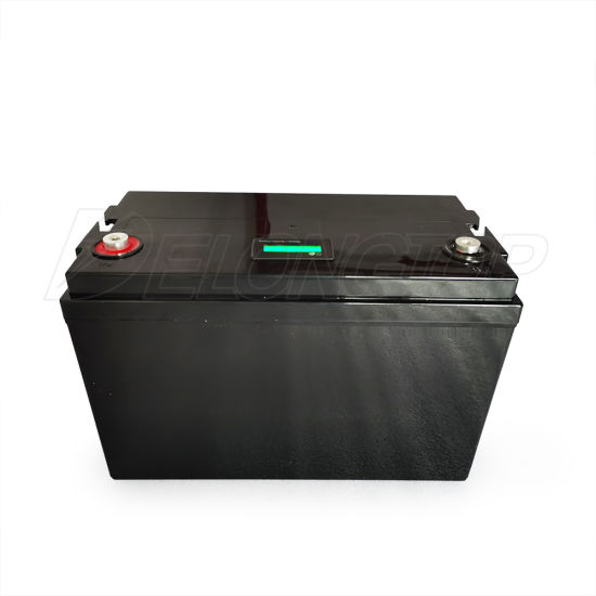 LiFePO4 Deep Cycle Battery 12V 100ah with Built-in BMS for Backup Power and off Grid