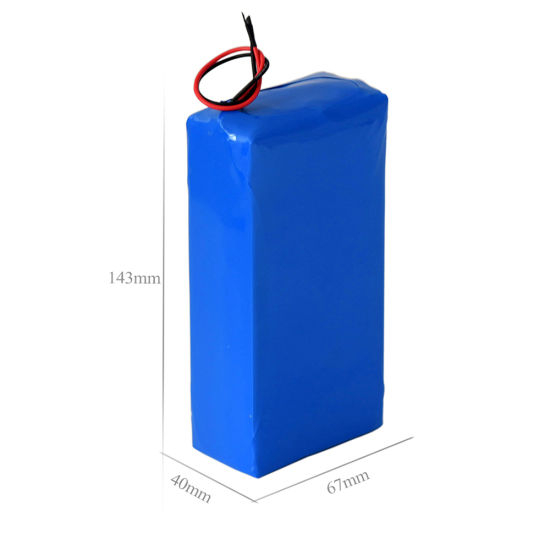 Rechargeable 12V 10ah Li Polymer Battery Pack for LED Light