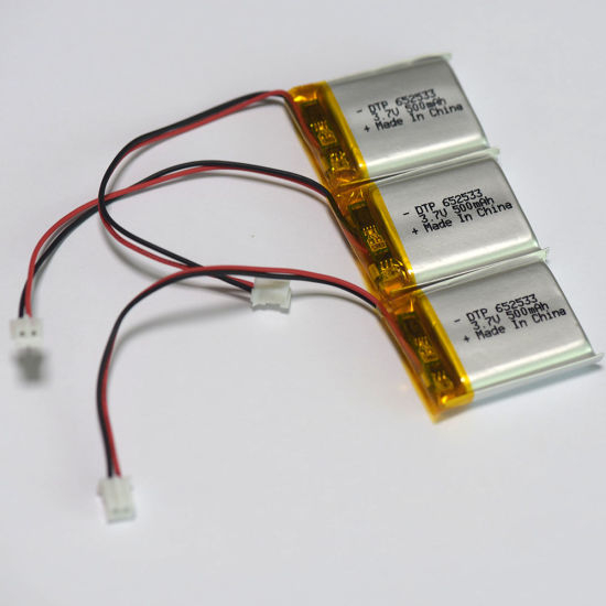 Rechargeable Li-Polymer Battery 3.7V 500mAh Best Cell Phone Battery Make in China