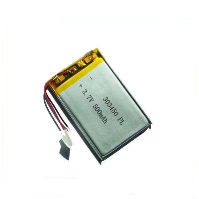 3.7V 500mAh Lipo Battery Rechargeable Lithium Ion Polymer Battery Cell 303450
