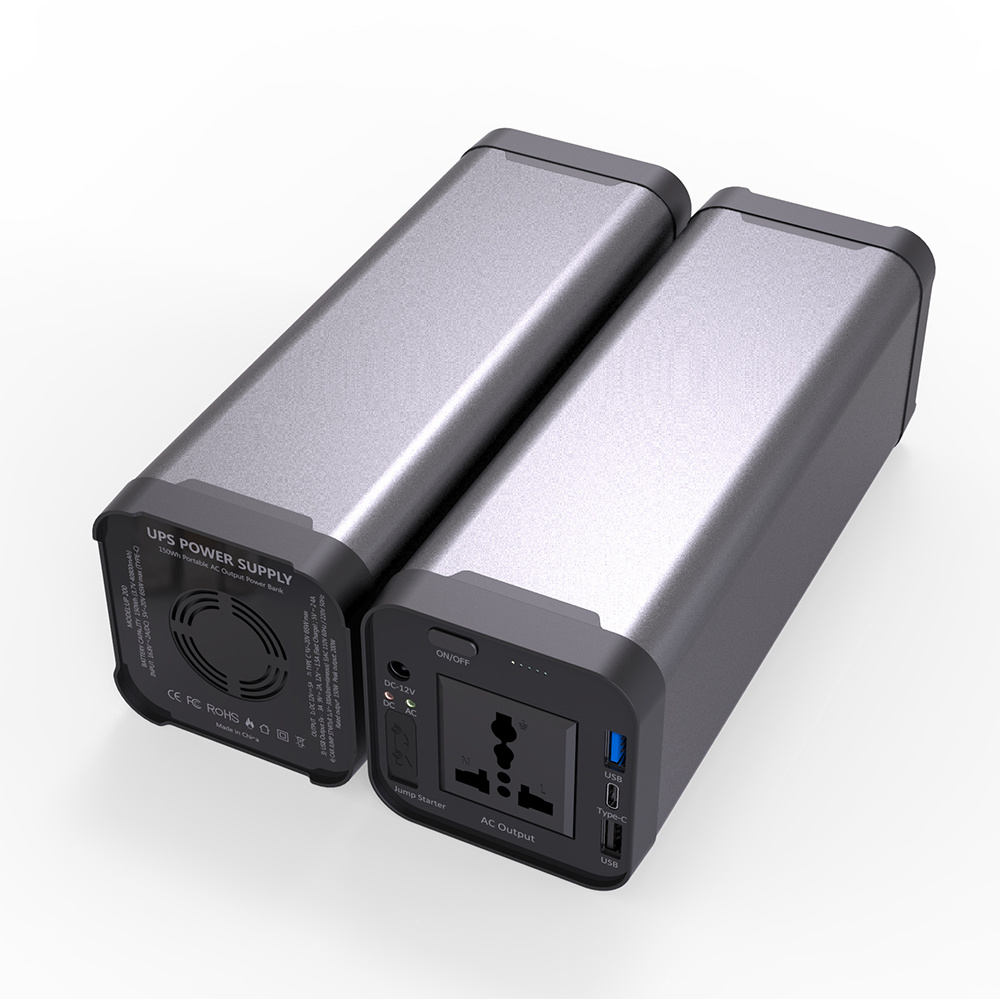 220V 110V 150W AC Output Fast Charging Easy Carry Power Bank 40000mAh