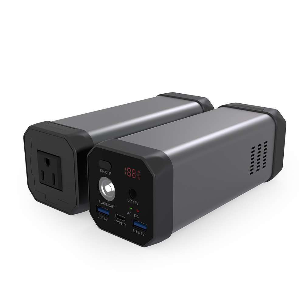 AC 80W DC Solar Charge Type C Laptop Power Bank 20000mAh
