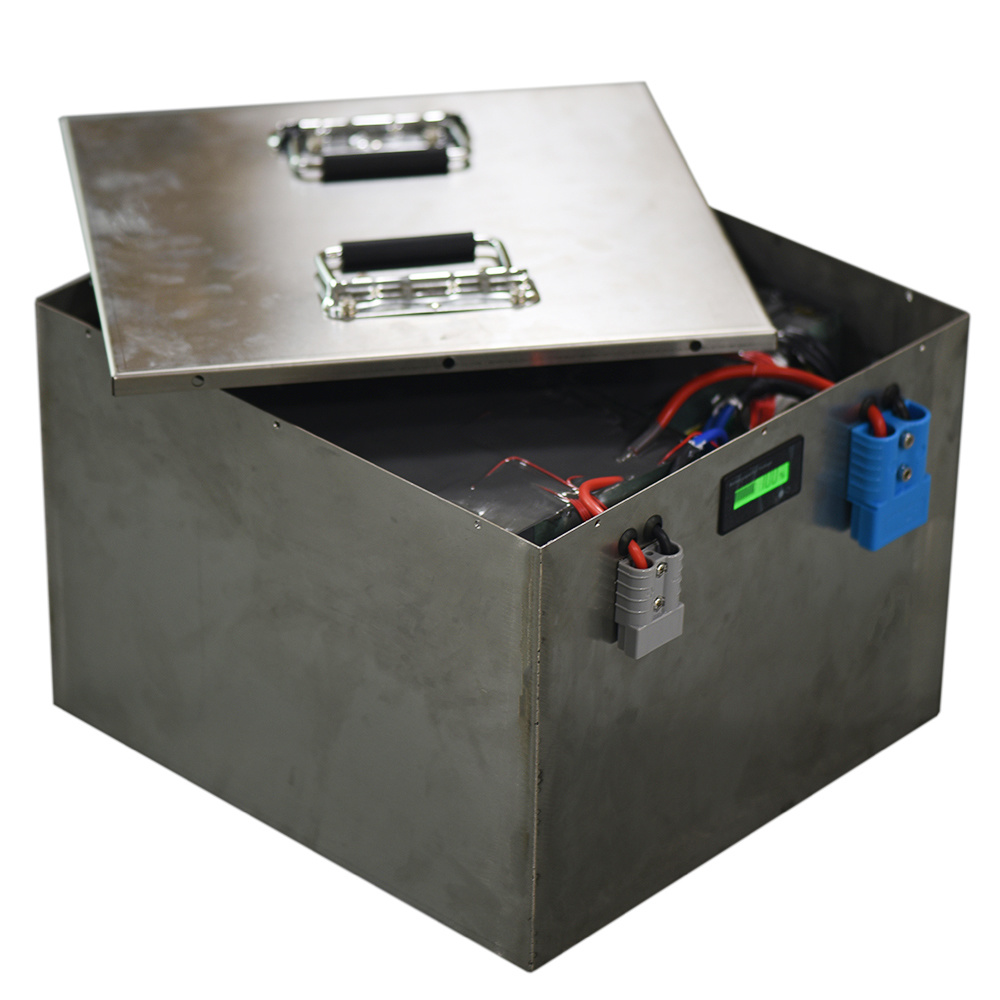 48V Voltage 100ah Lithium Ion LiFePO4 Batteries 10kw Storage Battery for Outdoor Caravan