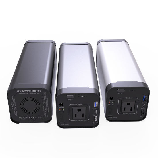 110V AC Output Power Bank 40000mAh for Car Jump Starter