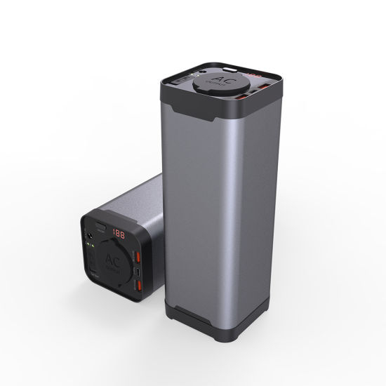 40800mAh Battery Bank with Outlet Portable AC Power Plug Laptop Power Bank Universal Power Bank Travel Charger