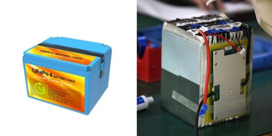OEM Deep Cycle Prismatic Lithium Akku 12V 100ah LiFePO4 Solar Battery