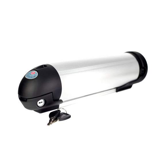 36V 15ah Silver Water Bottle BMS Ebike Battery with 42V 2A Charger