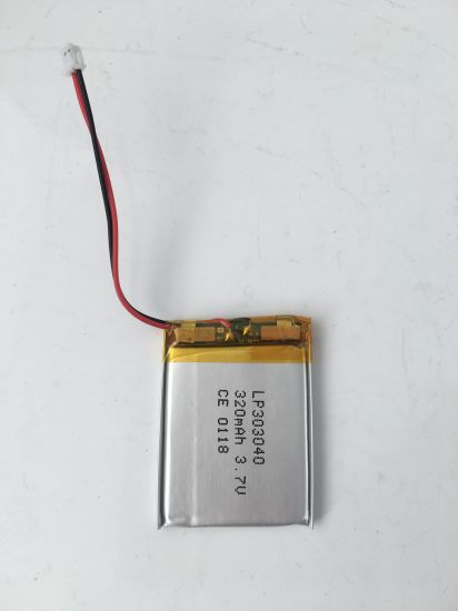 3.7V Ultra Thin 303040 Lithium Polymer Battery for Bluetooth Headset