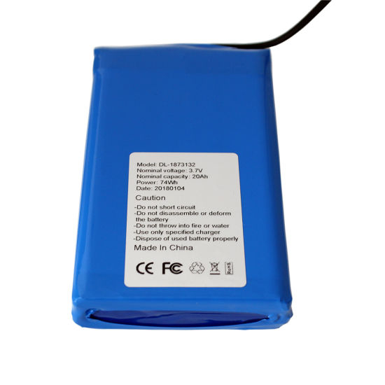 High Quality 3.7V Li-ion Polymer Battery for Sale