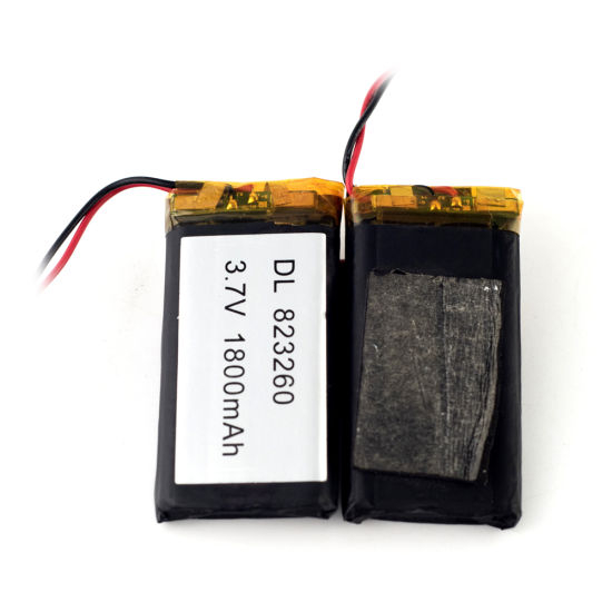 Lipo 3.7V 823260 1800mAh Rechargeable Lithium Ion Polymer Battery for GPS Tracker