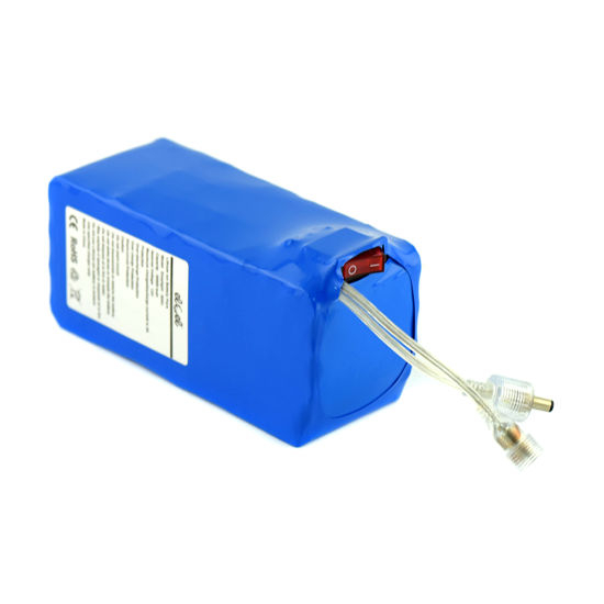 Rechargeable 12V 30ah Lithium Ion 18650 Battery Pack with Switch
