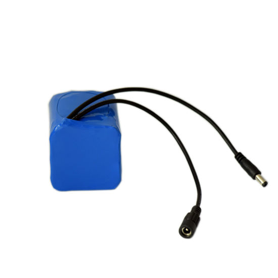 12V 6000mAh Rechargeable Lithium Ion Battery Pack