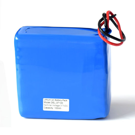Deep Cycle Rechargeable Lithium Battery 3.7V 100ah