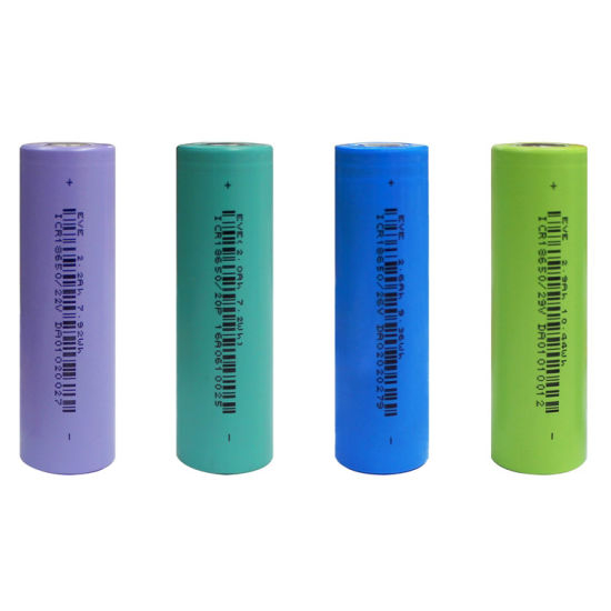 Rechargeable Lithium Ion Battery 3.7V 18650 Battery Cell