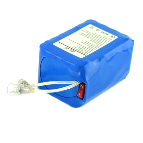 18650 Lithium Ion Battery Pack 6s4p for LED Light