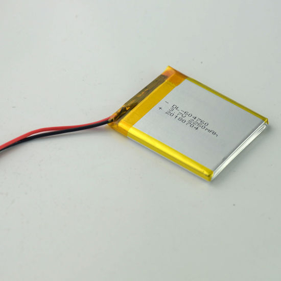 Rechargeable 3.7V Lithium Small Battery for Video