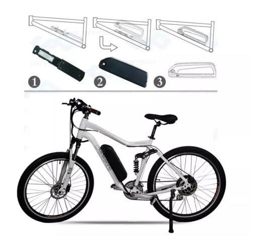 E-Bike Battery 48V 13ah Lithium Ion Battery with USB Port for 500W Motor