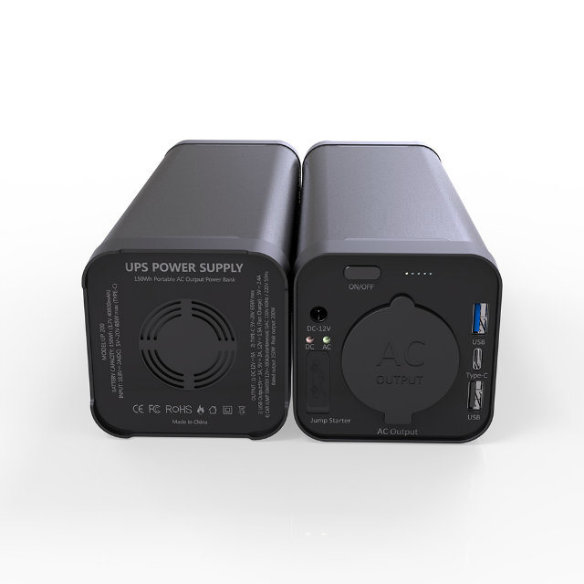 Europe Socket 220V AC Output UPS Storage Lithium Battery