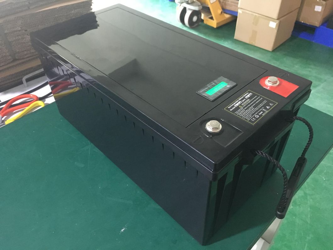 Rechargeable Solar Storage LiFePO4 Battery 12V 200ah 2.5kwh