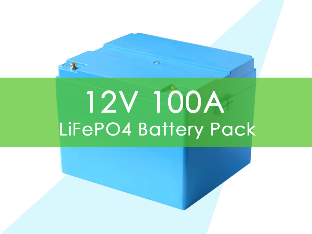 Solar Lithium Ion LiFePO4 Batteries 12V 100ah with BMS Energy