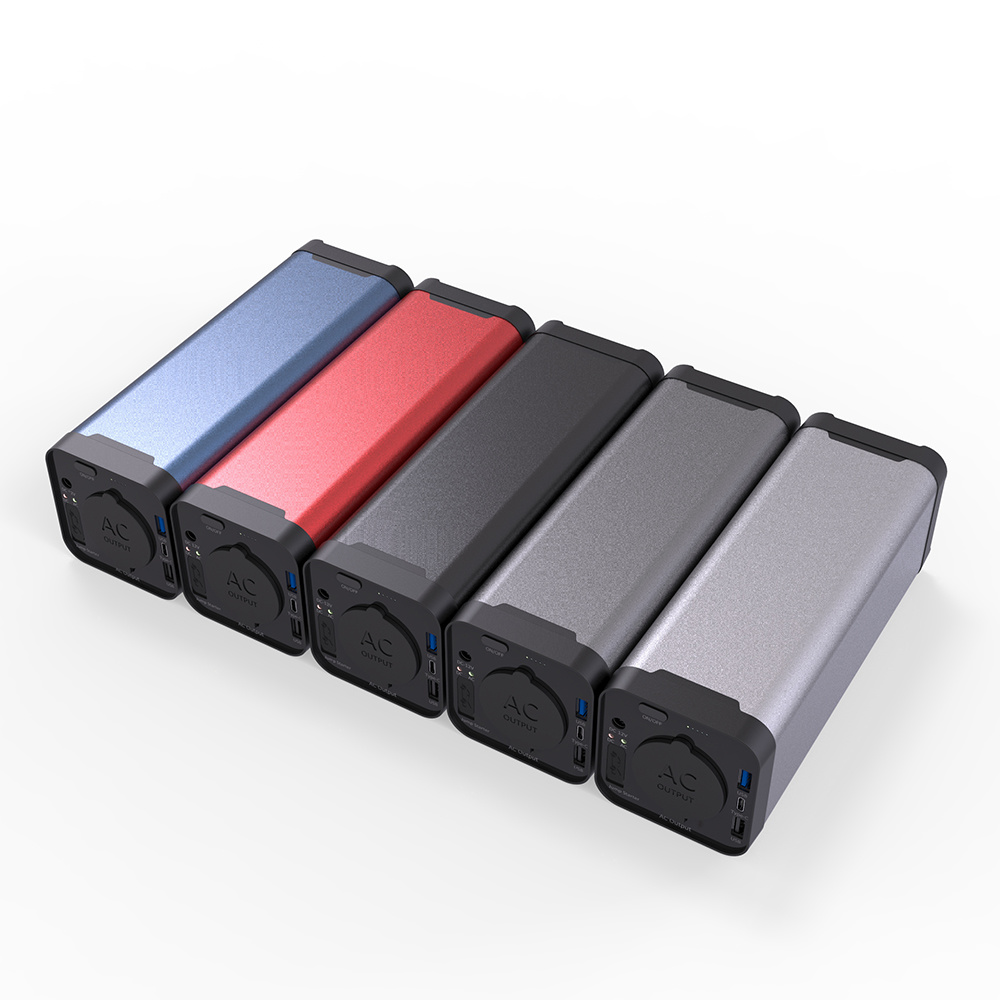 Rechargeable Lithium Ion Power Bank 40000mAh with AC Output for Travel